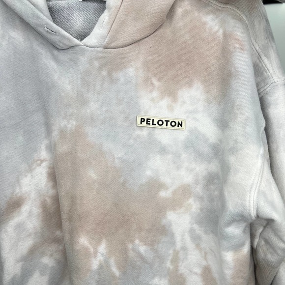 Peleton Pastel Tie Dye Hoodie Medium - Picture 3 of 4
